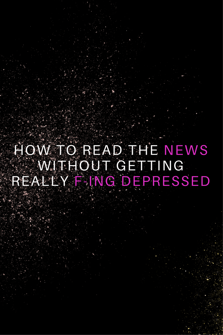 How to Read the News Without Getting Depressed