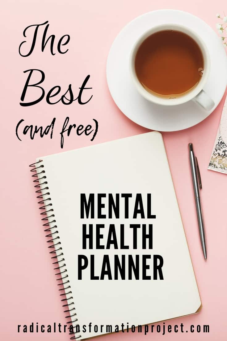 planner for mental health