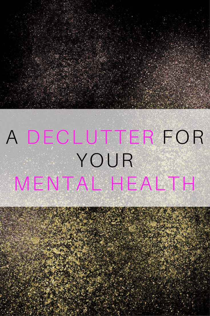 mental health declutter