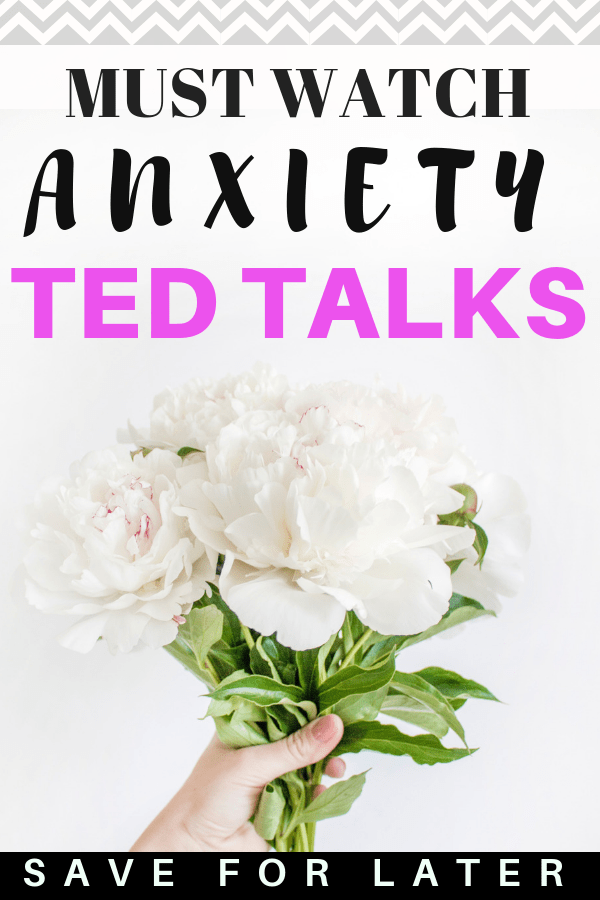 Must watch TED talks to help you manage anxiety symptoms and start recovering #anxiety #mentalhealth #tedtalks