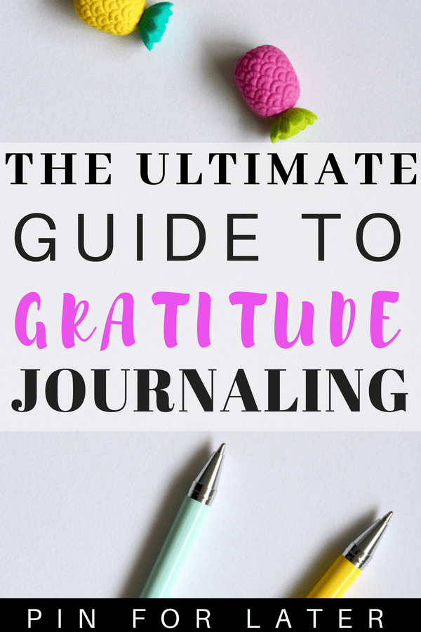 Check out these gratitude journal prompts to help you start using a gratitude journal to feel better #positivethinking #gratitude #mentalhealth #depression #journalprompts