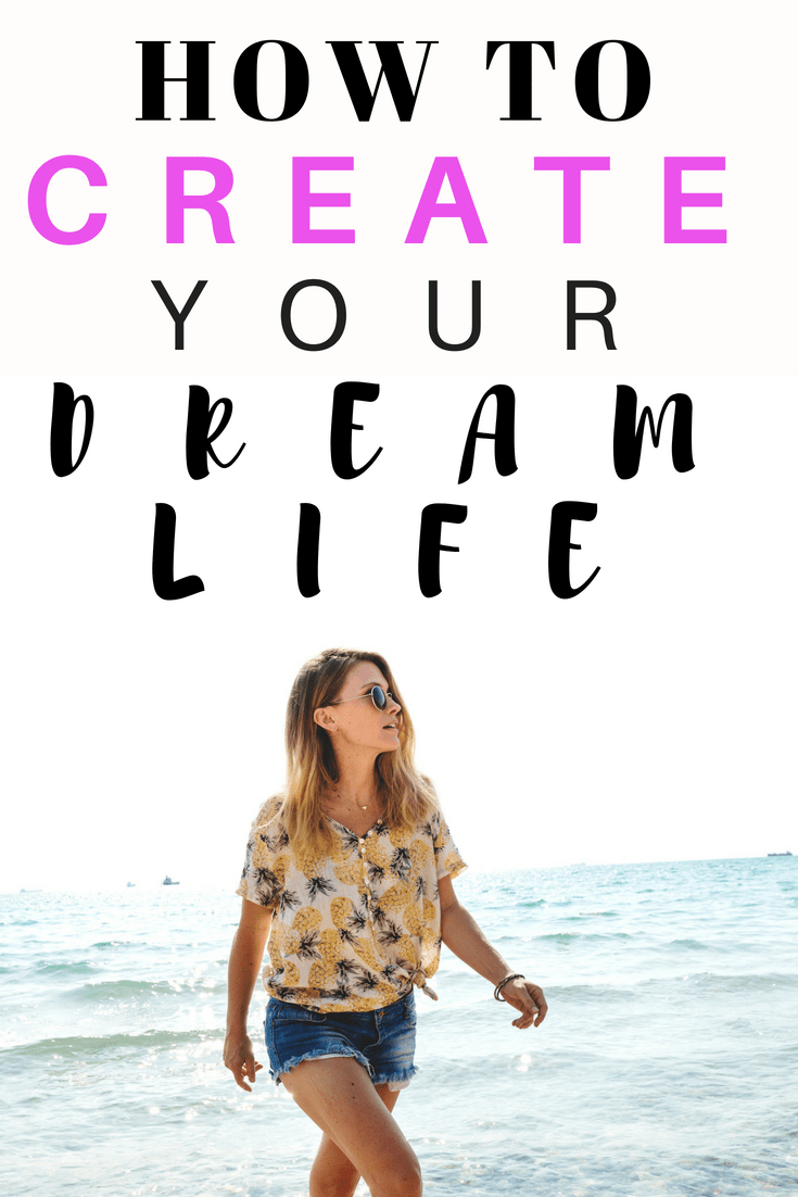 How To Create The Life You Want To Live. Tips and tricks to help you set goals, create a vision board and create your dream life #goals #goalsetting #mentalhealth #personaldevelopment