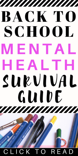 Mental Health Back to School Survival Guide