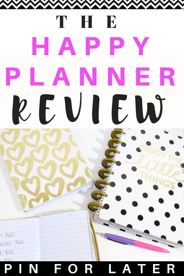 the happy planner review | planner | organization | productivity | planner ideas | tips | mental health
