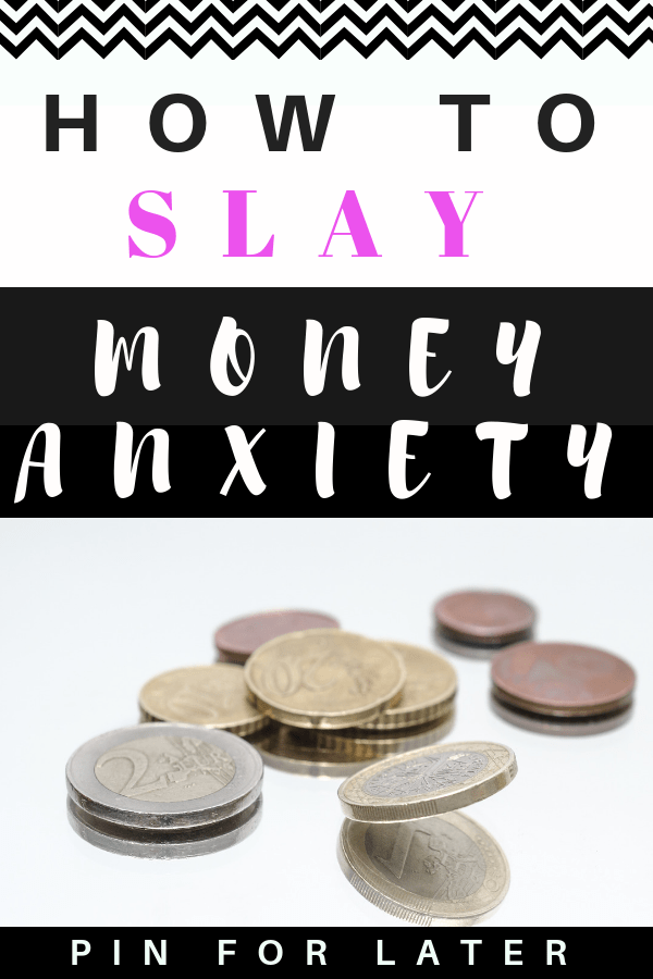 How I got over money anxiety, created a budget and started a no spend month #budget #debt #anxiety