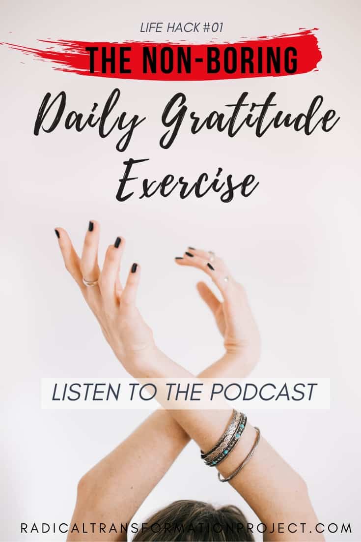 how to do a daily gratitude exercise