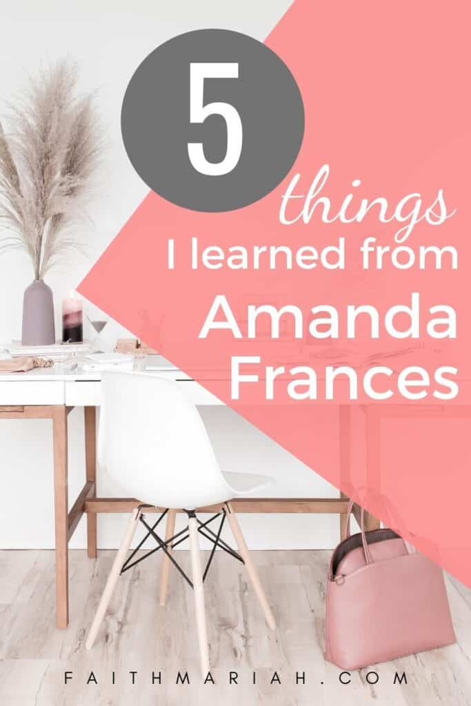Amanda Frances money