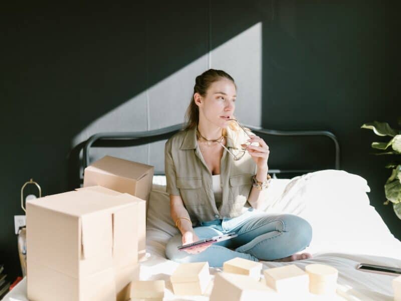 Free stock photo of adult, advertising, blond